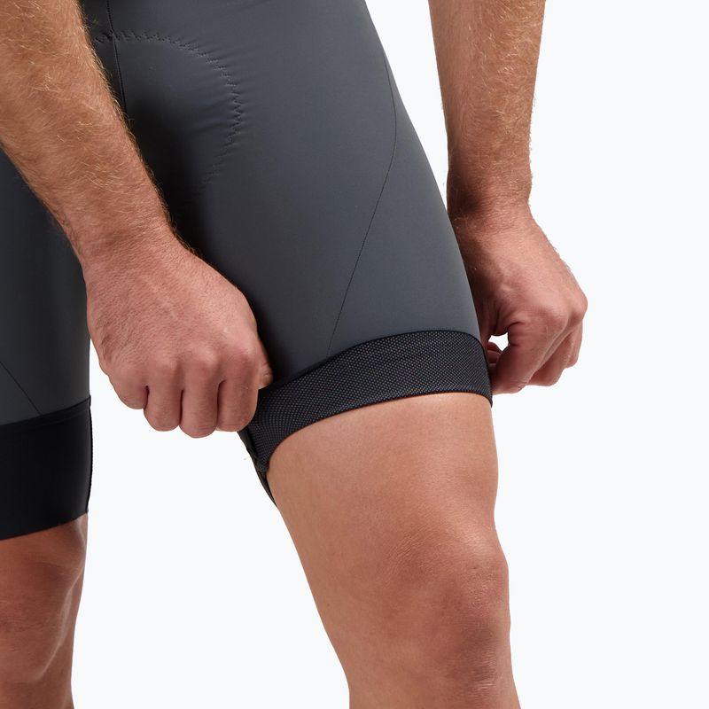 Rogelli Signature Bib Short Herren Radhosen grau 7