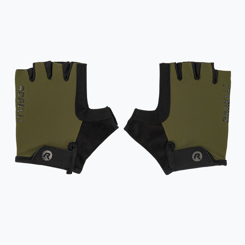 Rogelli Core Armee grün Herren Radhandschuhe 2