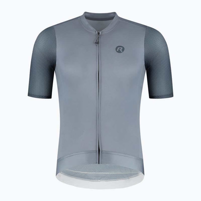 Herren-Radtrikot Rogelli Fast grau / turguoise 7