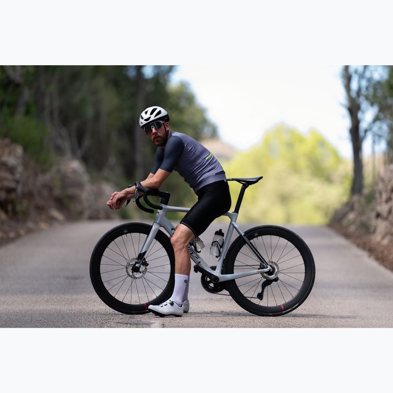 Herren-Radtrikot Rogelli Fast grau / turguoise 11