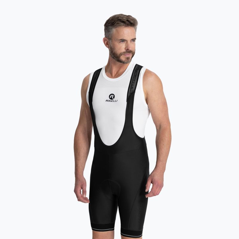 Rogelli Fast Bib Short Herren Radhosen schwarz 3