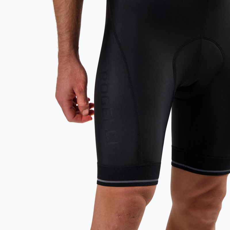Rogelli Fast Bib Short Herren Radhosen schwarz 6