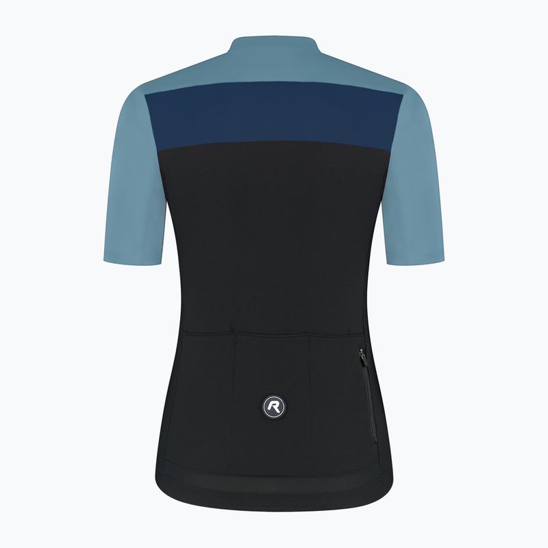 Radtrikot Damen Rogelli Core Block W black/blue/dark blue 7