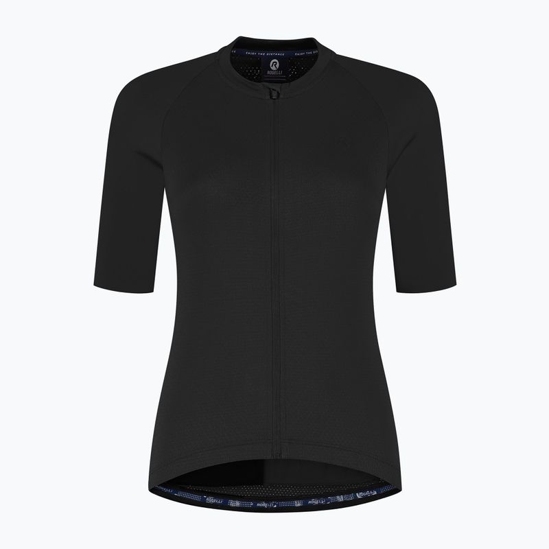 Damen Fahrradtrikot Rogelli Essential II schwarz 6
