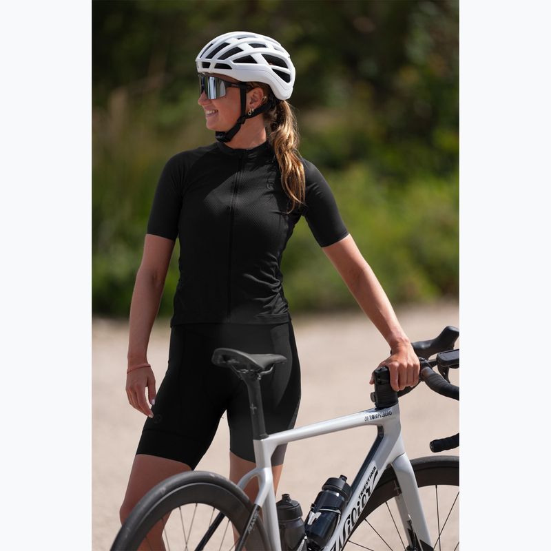 Damen Fahrradtrikot Rogelli Essential II schwarz 11