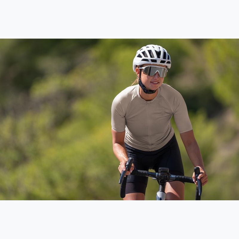 Damen-Fahrradtrikot Rogelli Essential II taupe 11