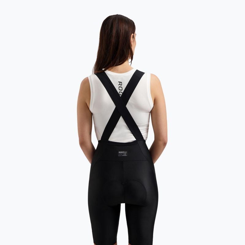 Damen Radhose Rogelli Distance II Bib Short W schwarz 2