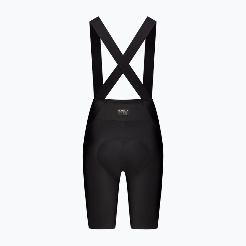 Damen Radhose Rogelli Distance II Bib Short W schwarz 9