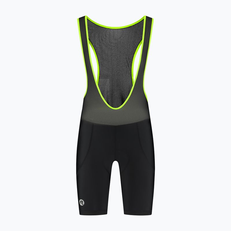 Rogelli Core Bib Short Herren Radhosen schwarz/fluorgelb 6