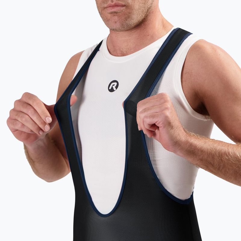 Rogelli Core Bib Short Herren Radhosen schwarz/blau 3