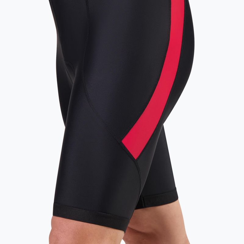 Rogelli Core Bib Short Herren Radhosen schwarz/rot 4