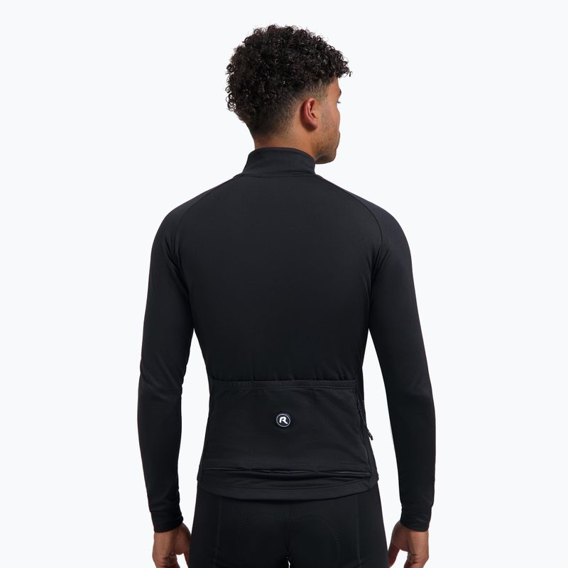 Herren Langarm-Radtrikot Rogelli Essential II black 3