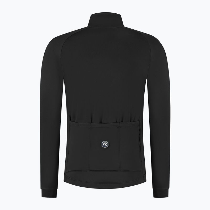 Herren Langarm-Radtrikot Rogelli Essential II black 8