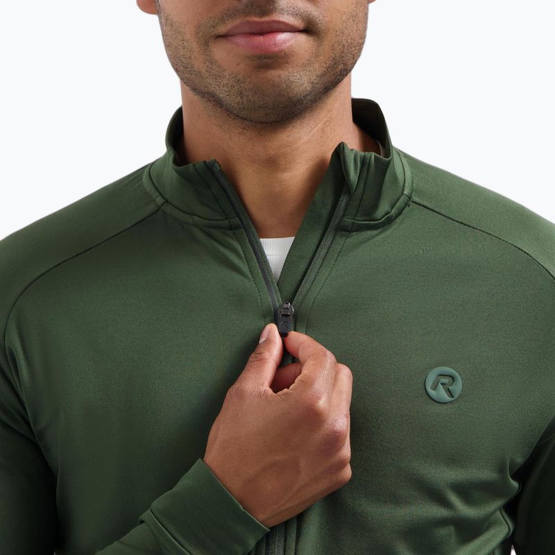 Herren-Langarm-Radtrikot Rogelli Essential II green 4