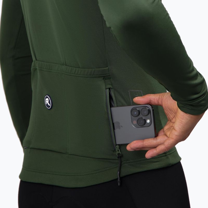 Herren-Langarm-Radtrikot Rogelli Essential II green 6
