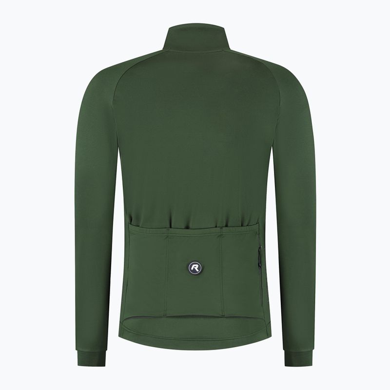 Herren-Langarm-Radtrikot Rogelli Essential II green 8