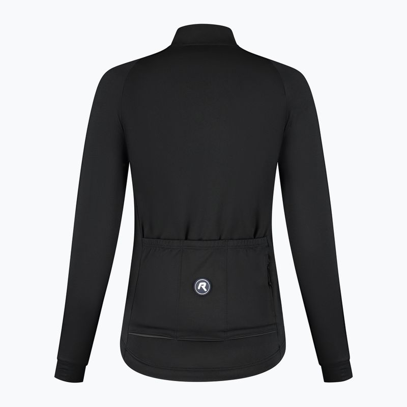 Damen Langarm-Radtrikot Rogelli Essential II black 8