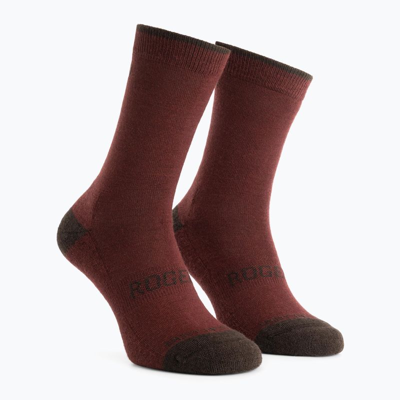 Socken Rogelli Wool Wintersocks 2 Paar burgundy/brown 2