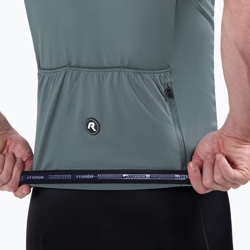 Herren-Fahrradtrikot Rogelli Essential II grey 4