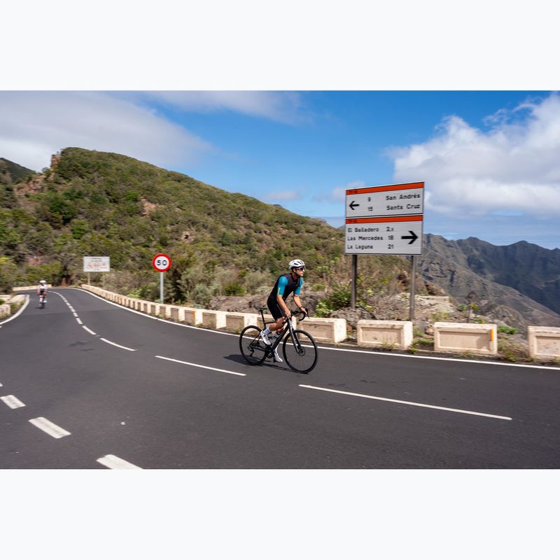 Radtrikot Herren Rogelli Fast black/teal/green 8