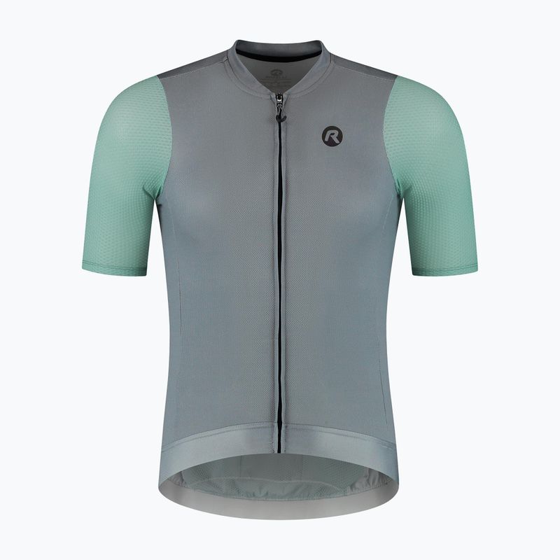 Herren-Fahrradtrikot Rogelli Fast grey/dusty teal/teal 6
