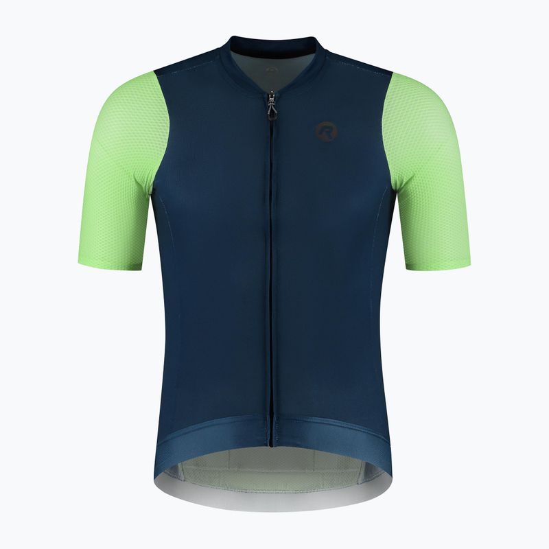 Herren-Fahrradtrikot Rogelli Fast blue/lime 5