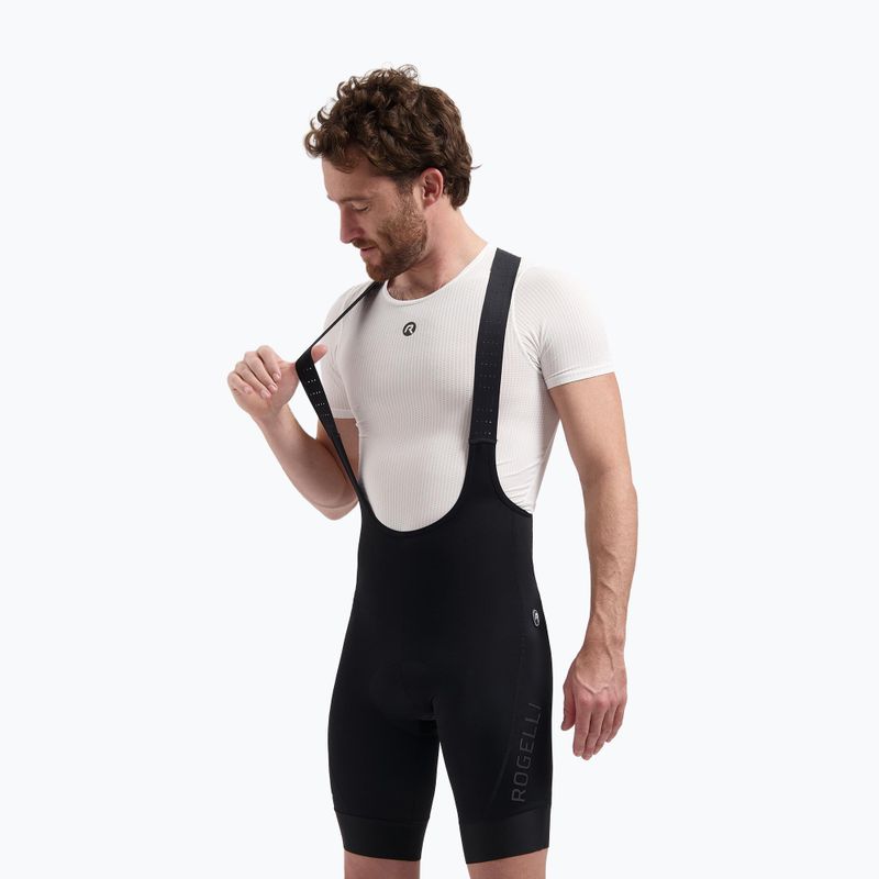 Herren-Radhose Rogelli Essential II Bib Short black