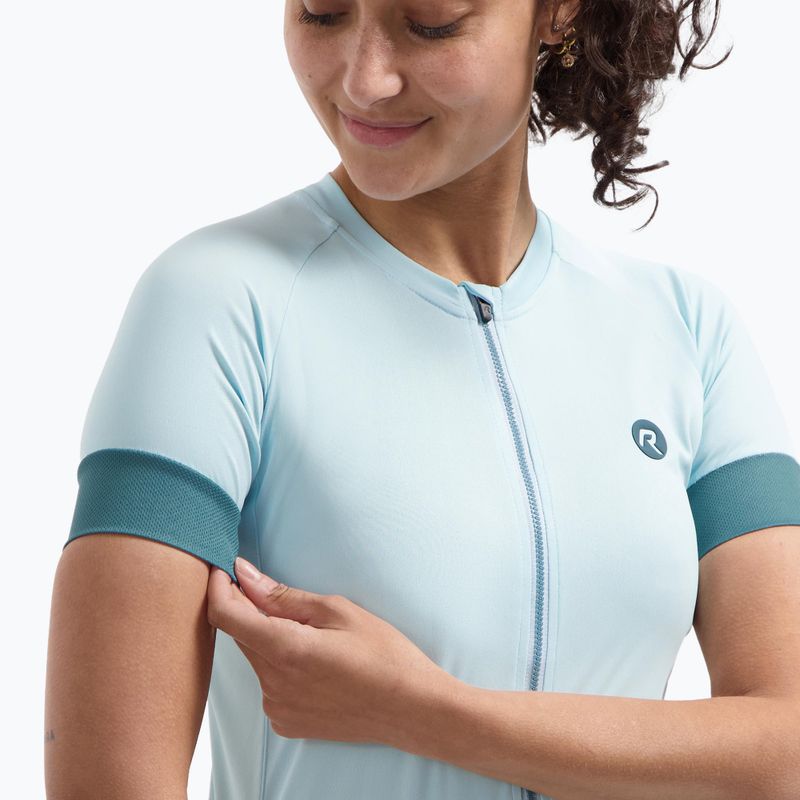 Damen-Fahrradtrikot Rogelli Modesta light blue 3
