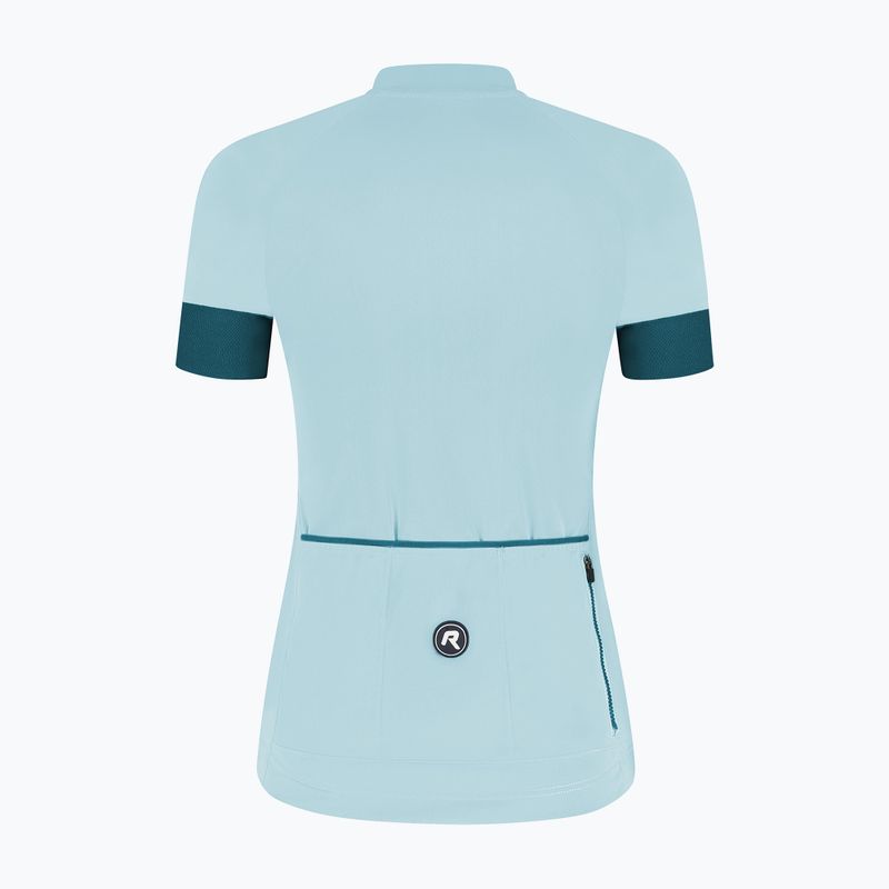 Damen-Fahrradtrikot Rogelli Modesta light blue 7
