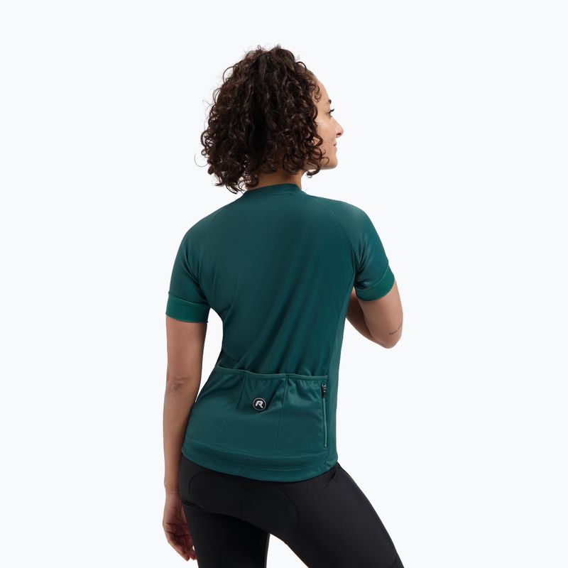 Damen-Fahrradtrikot Rogelli Modesta teal 2