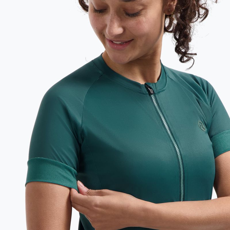 Damen-Fahrradtrikot Rogelli Modesta teal 3