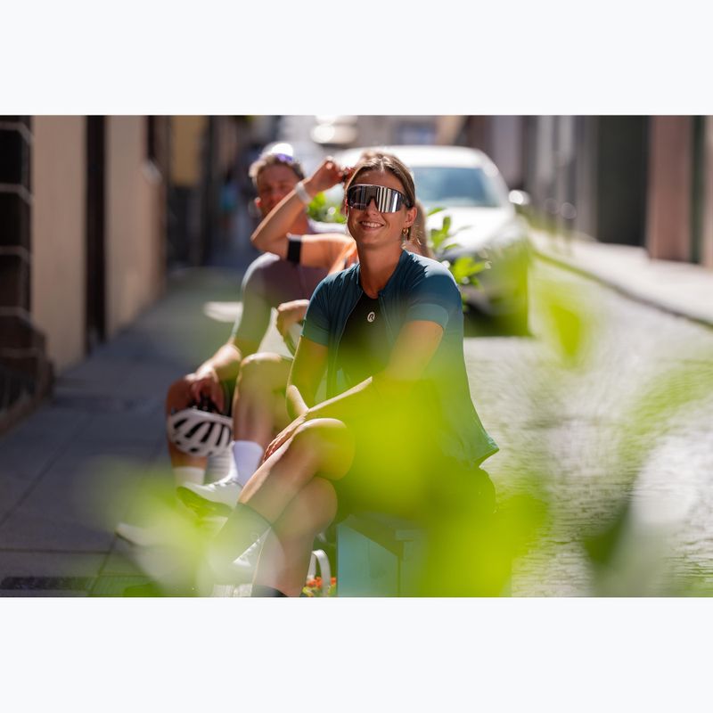 Radtrikot Damen Rogelli Modesta teal 11