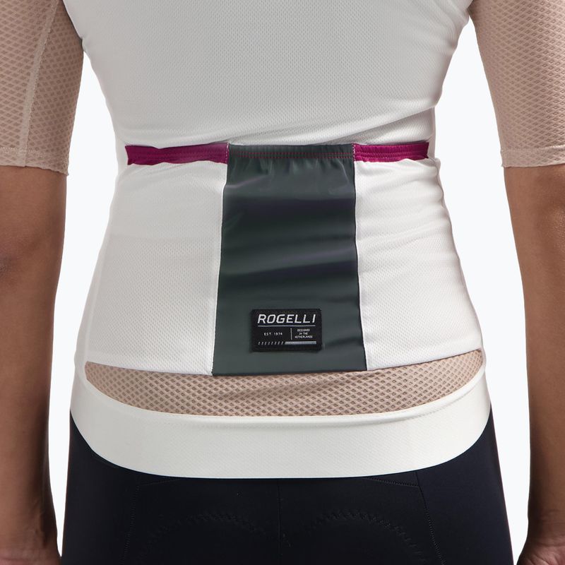 Radtrikot Damen Rogelli Fast sand/dusty pink/cherry 4