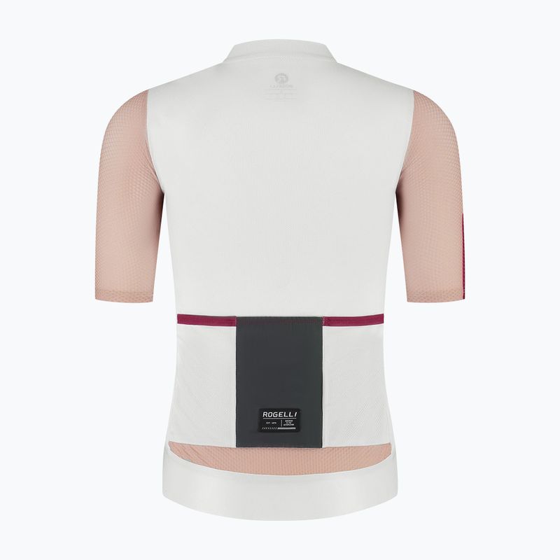 Radtrikot Damen Rogelli Fast sand/dusty pink/cherry 6