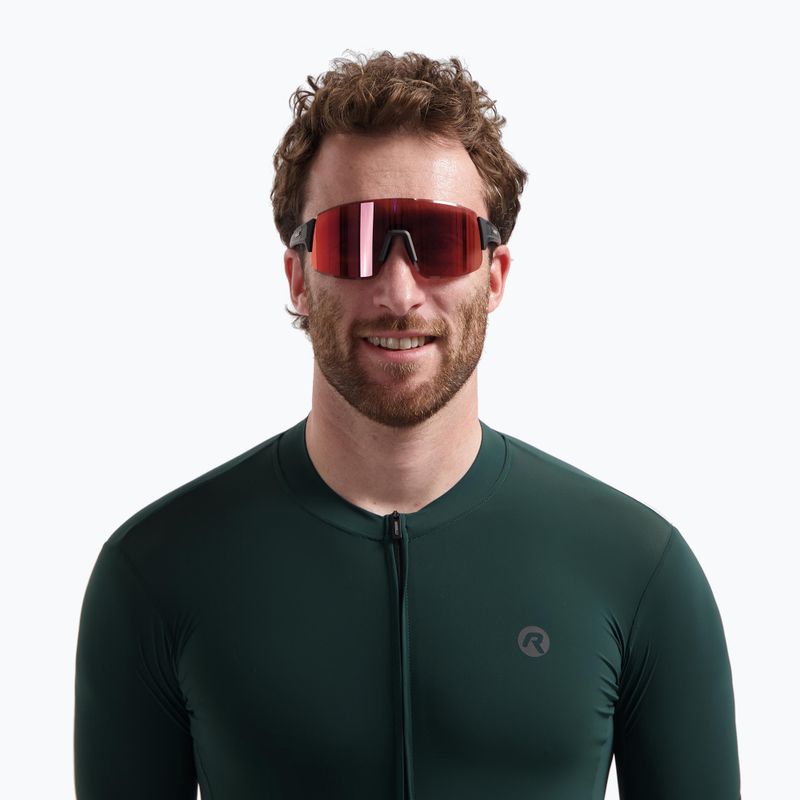 Sonnenbrille Rogelli Swift Full Revo black/red full revo 2