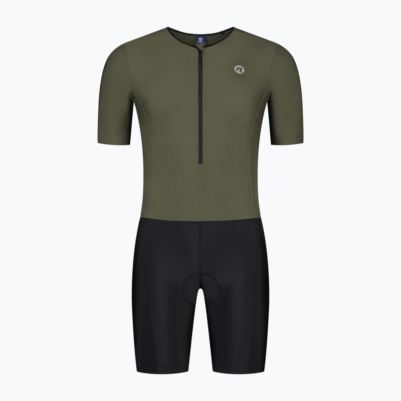 Triathlonanzug Rogelli Florida Tri Suit black/army green