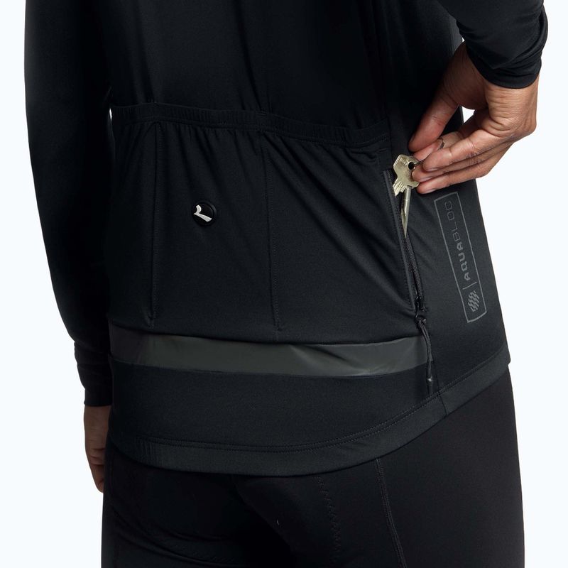 Herren-Radlongsleeve Rogelli Essential Light black 4