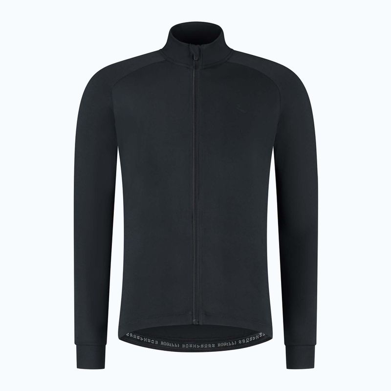 Herren-Radlongsleeve Rogelli Essential Light black 5