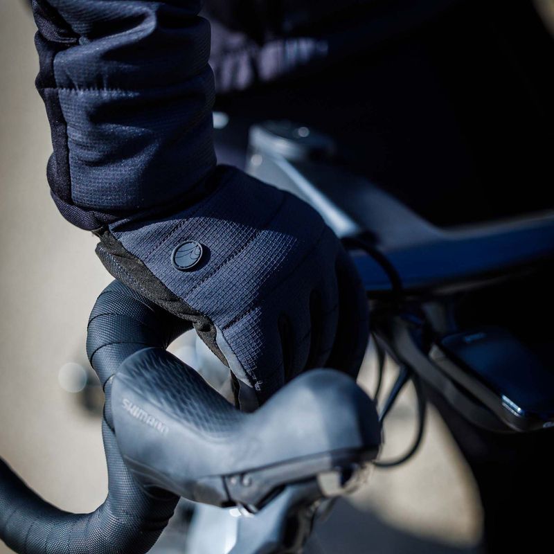 Herren-Fahrradhandschuhe Rogelli Element Padded Gloves black 5