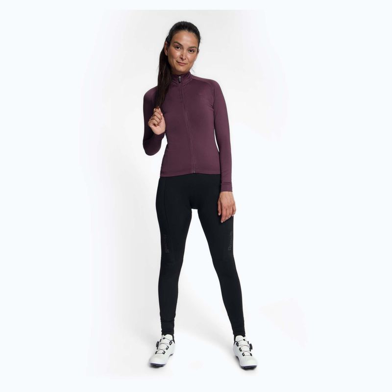 Damen Langarm-Radtrikot Rogelli Essential II eggplant 2
