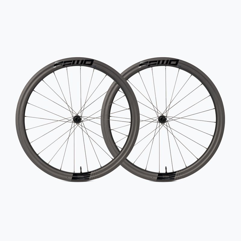 FFWD Carbon Tyro FCC shimano Laufräder schwarz ASTYROFCCFFWDGRSH