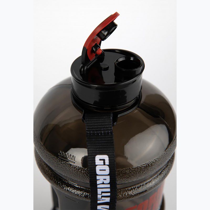 Trinkflasche Gorilla Wear Water Jug 2200 ml Durchsichtig 2
