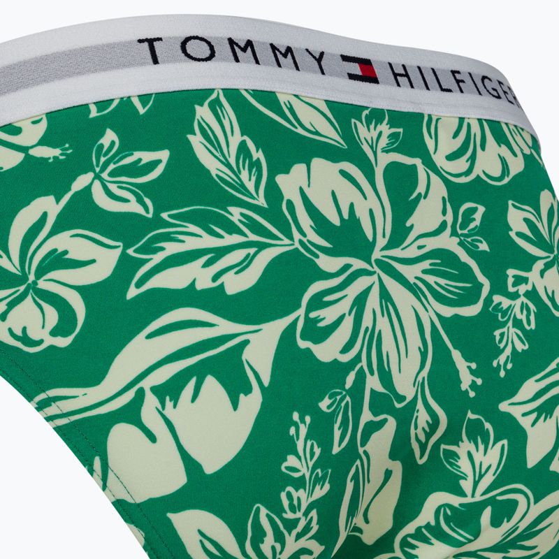 Tommy Hilfiger Classic Bikini Bottom Print vintage tropisch olympisch grün
