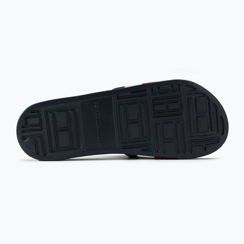 Tommy Hilfiger Herren RWB Pool Slide Wüste Himmel Flip-Flops 4