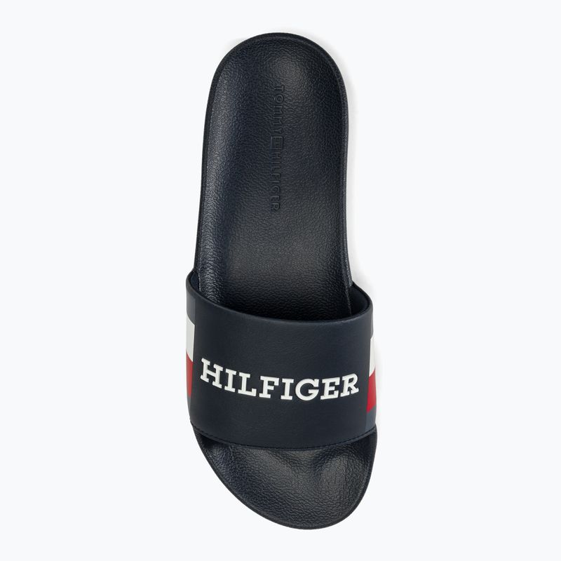 Tommy Hilfiger Herren RWB Pool Slide Wüste Himmel Flip-Flops 5