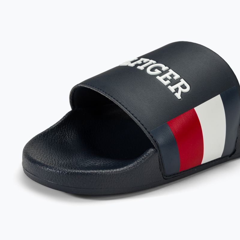 Tommy Hilfiger Herren RWB Pool Slide Wüste Himmel Flip-Flops 7