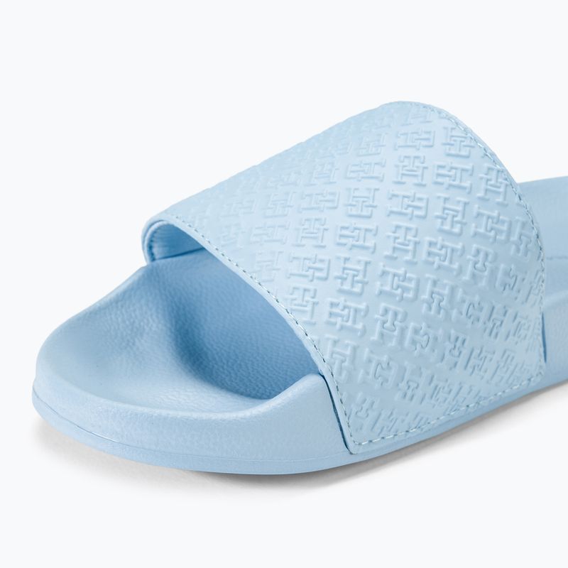 Tommy Hilfiger Damen Monogram Pool Slide Flip Flops altweiß