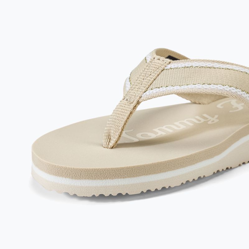 Tommy Hilfiger Im Graphic Beach Sandale Damen klassisch beige