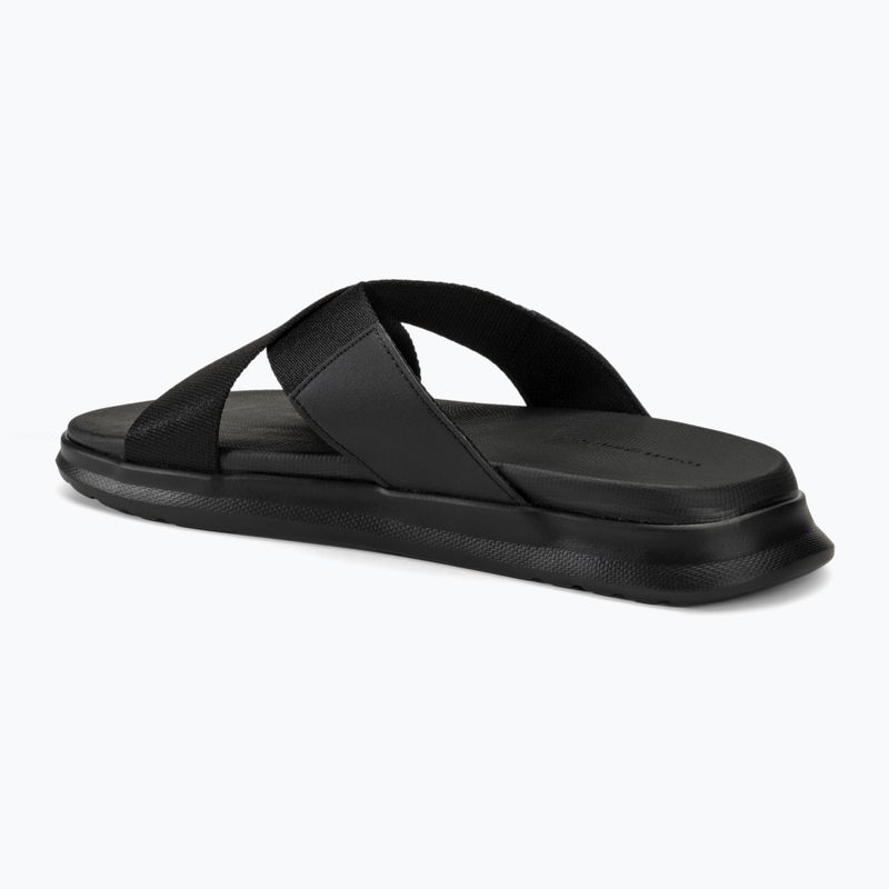 Tommy Hilfiger Comfort Criss Cross Beach Sandale für Herren schwarz 3