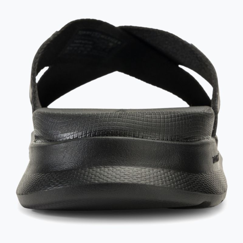 Tommy Hilfiger Comfort Criss Cross Beach Sandale für Herren schwarz 6
